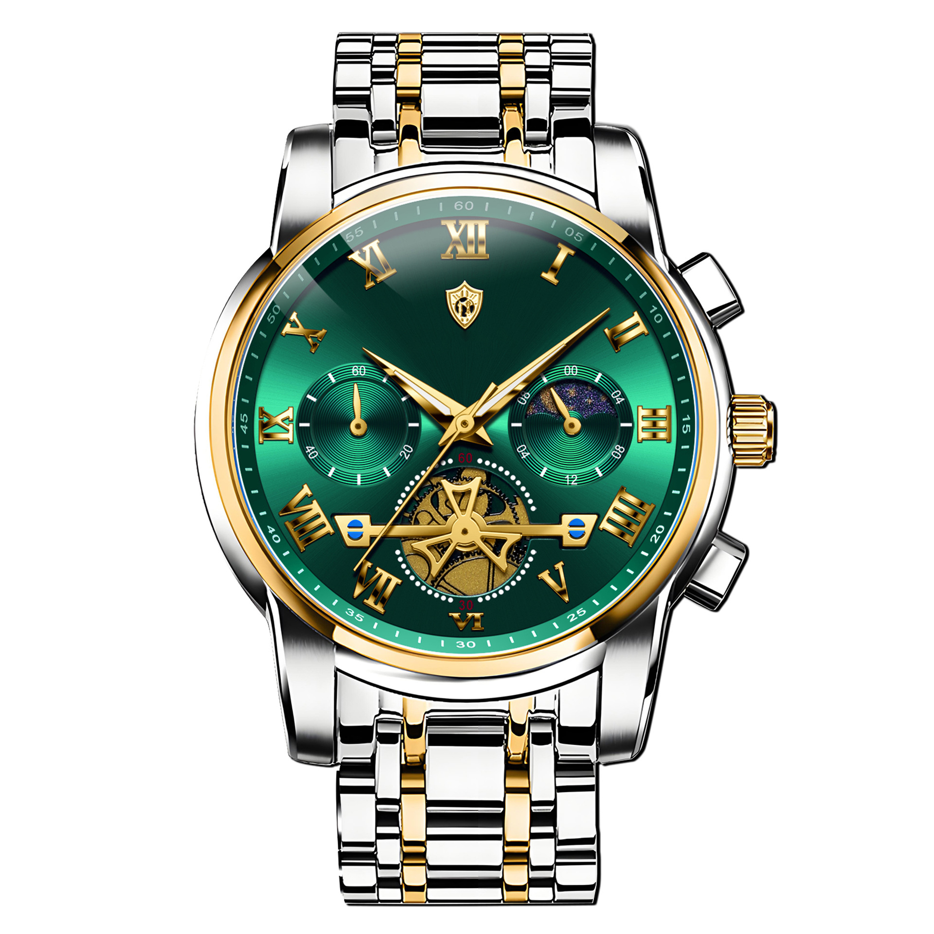 【Trusted by a century-old Swiss brand🏔️】Multifunctional waterproof men's watch