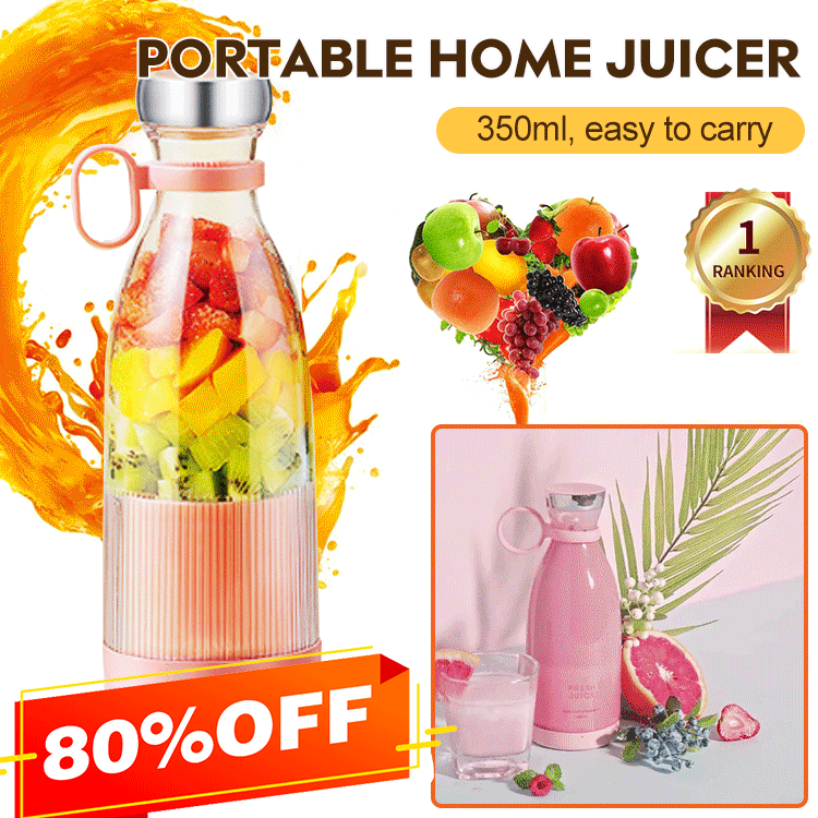 The Viral Portable Blender Taking North America by Storm! ⚡360° 4-Blade Crushing System, Silky Smooth & Pulp-Free in 40 Seconds ✨