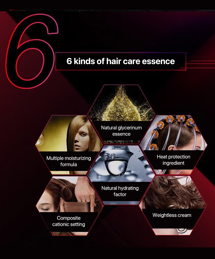 Essential oil strong styling elastic, solve frizzy hair, more three-dimensional curls