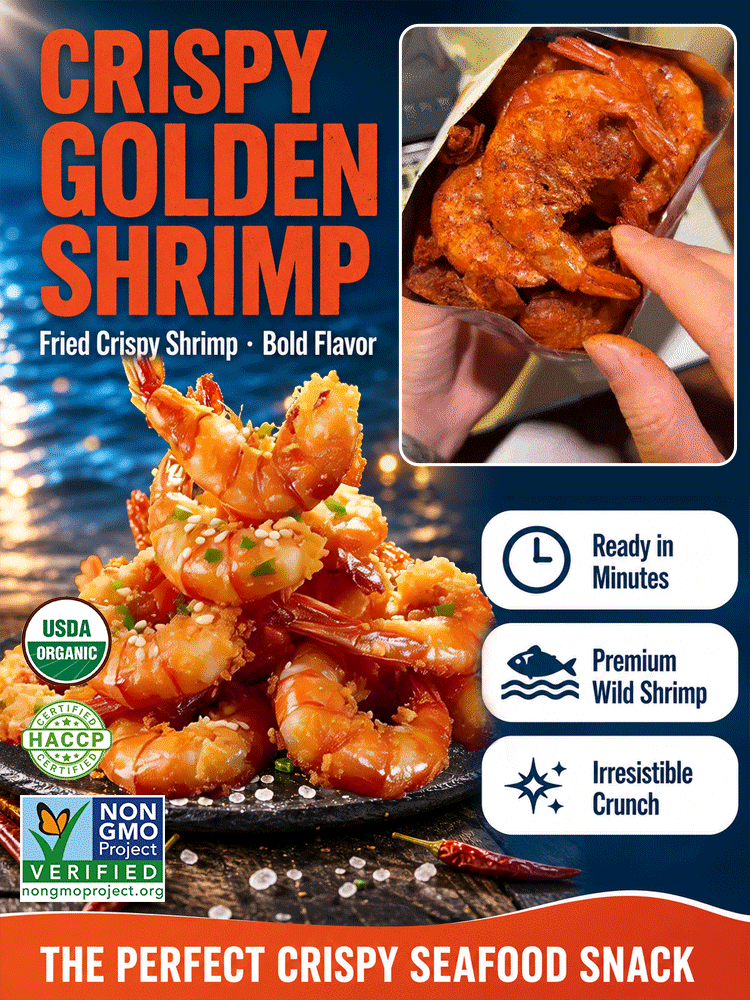 👩‍⚕️ Dietitian Approved: High-protein crispy snack, open and enjoy. Patented Crispy Tech，HACCP Certified