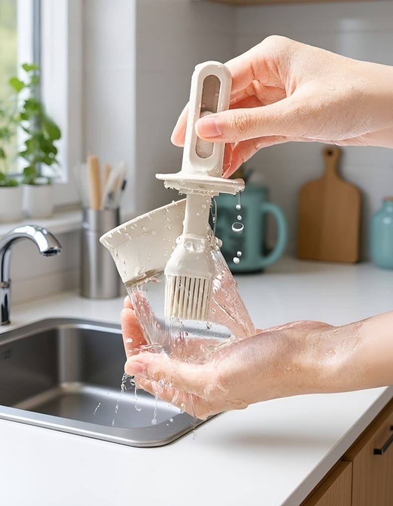 깨끗하게 관리되는 오일 브러시 캔