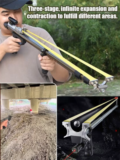 Outdoor competitive telescopic toys