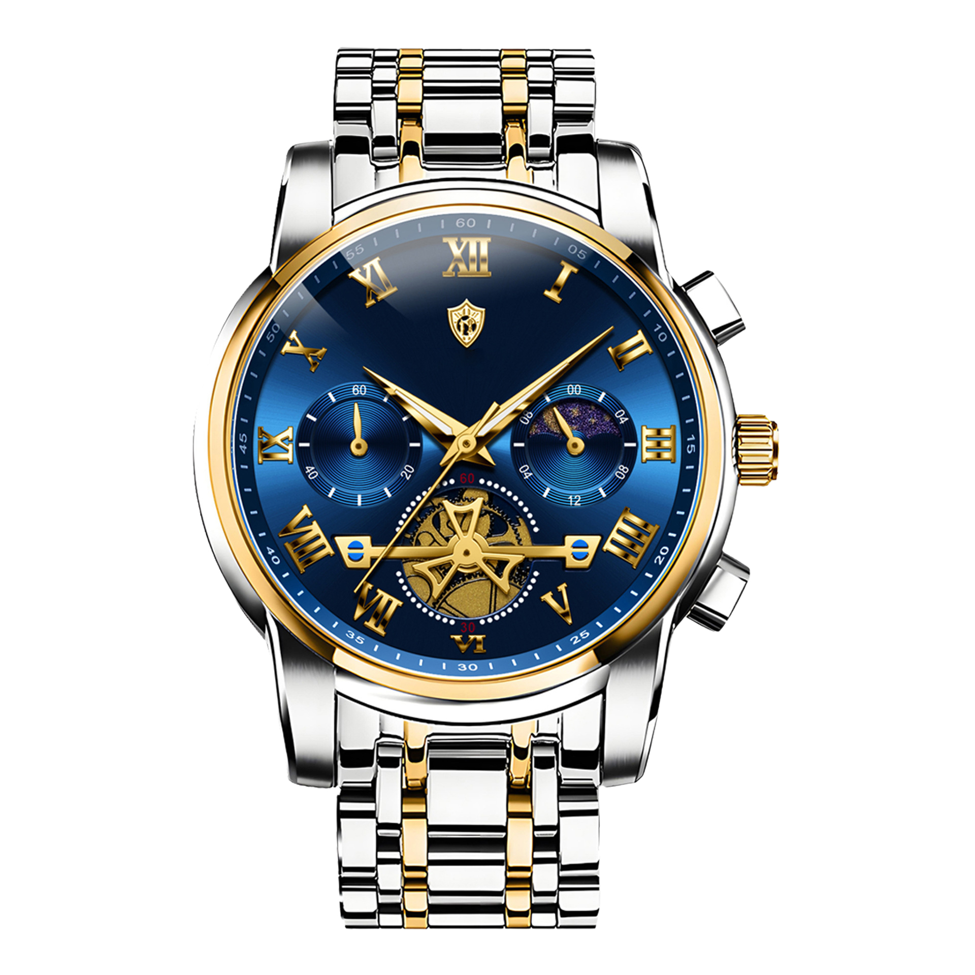 【Trusted by a century-old Swiss brand🏔️】Multifunctional waterproof men's watch