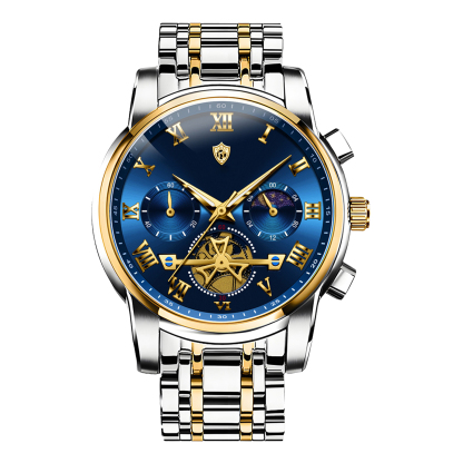 【Trusted by a century-old Swiss brand🏔️】Multifunctional waterproof men's watch