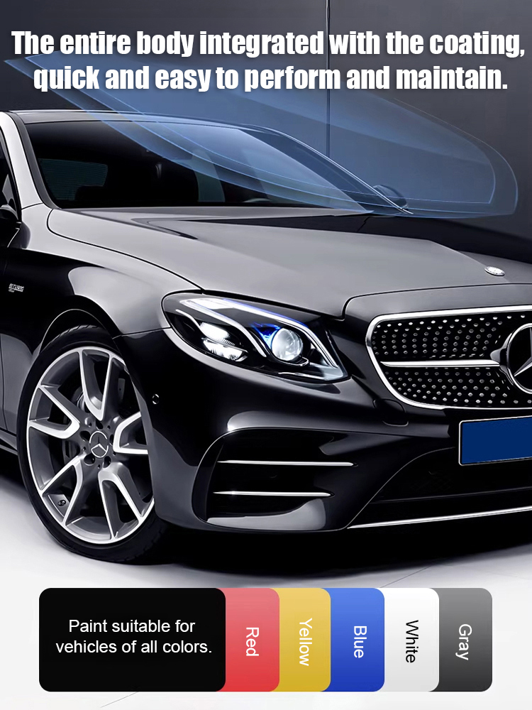 Co-developed by top German engineers & F1 World Champion Team 🏆, Automotive Nano Ceramic Coating! Full-car coating in just 5 minutes ⏱️
