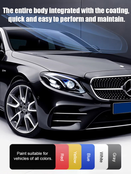 Co-developed by top German engineers & F1 World Champion Team 🏆, Automotive Nano Ceramic Coating! Full-car coating in just 5 minutes ⏱️