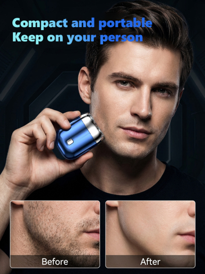 💨 Over 1 million units sold worldwide! This mini shaver with 90-day battery life delivers a smooth, residue-free shave in just 3 seconds.