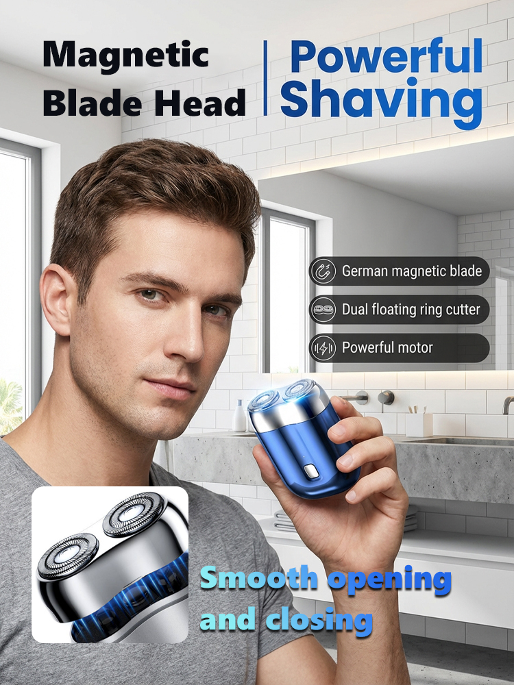 💨 Over 1 million units sold worldwide! This mini shaver with 90-day battery life delivers a smooth, residue-free shave in just 3 seconds.