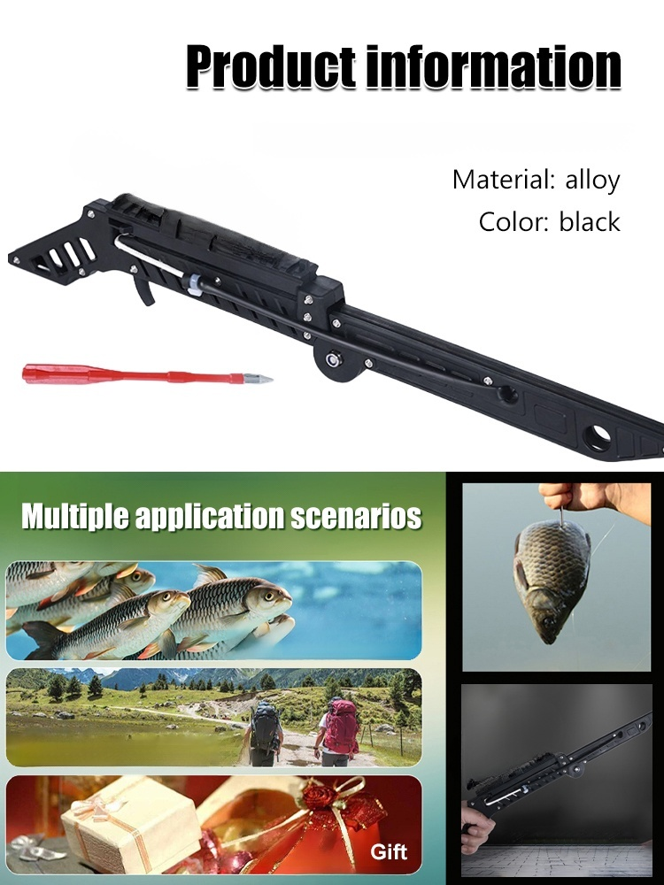 【Life-Saving!】 50% OFF Laser Infrared Launcher⚠️CNC Craft, Foldable (30cm-50cm), Powerful Fast Shot
