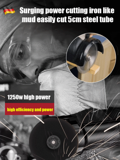 UL Safety Certified ⚡ 4-in-1 Mini Angle Grinder – Safe for Beginners! ✨