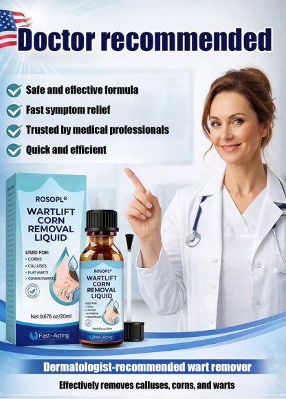 Wart removal liquid
