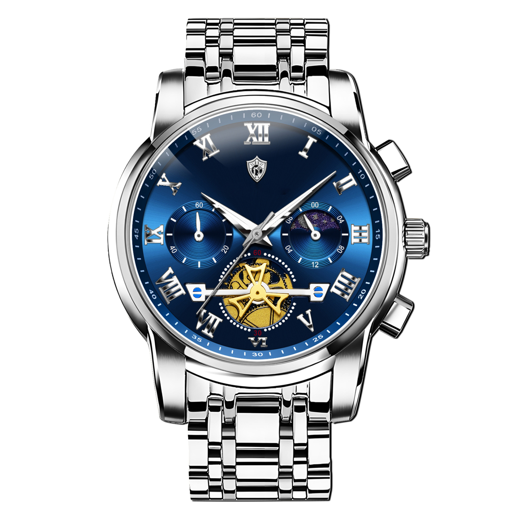 【Trusted by a century-old Swiss brand🏔️】Multifunctional waterproof men's watch