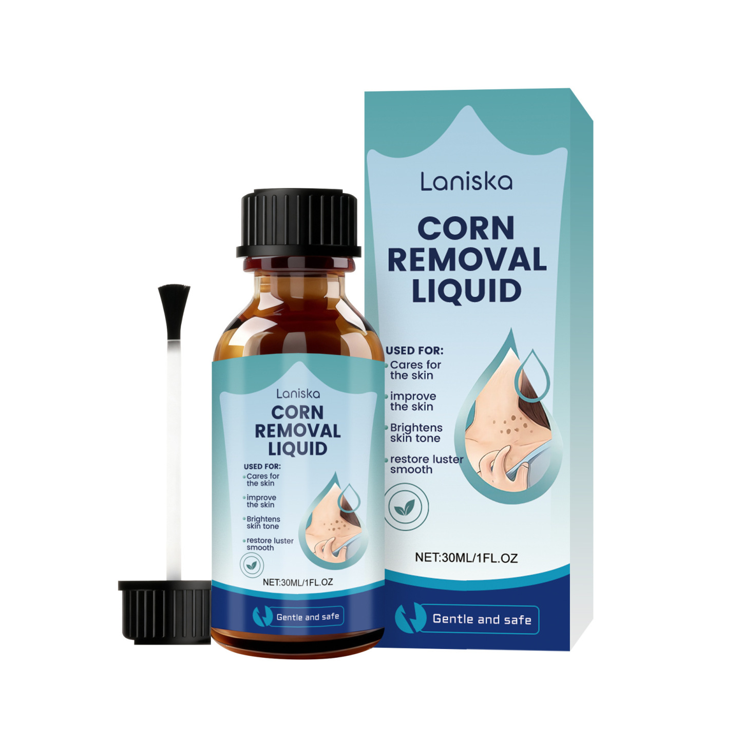Wart removal liquid