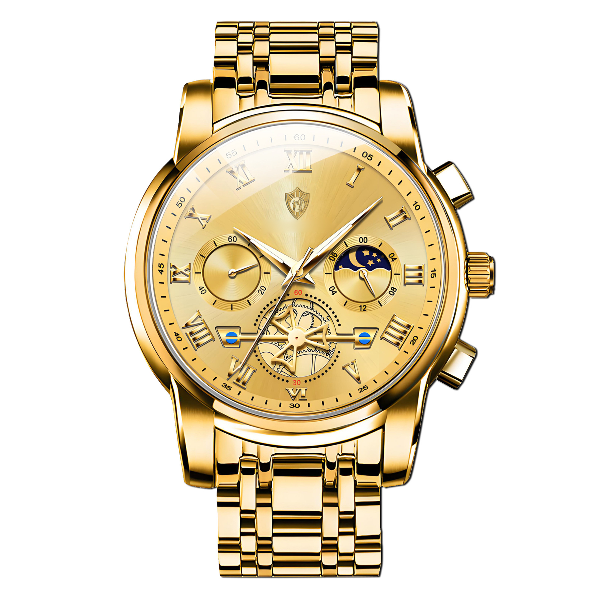 【Trusted by a century-old Swiss brand🏔️】Multifunctional waterproof men's watch