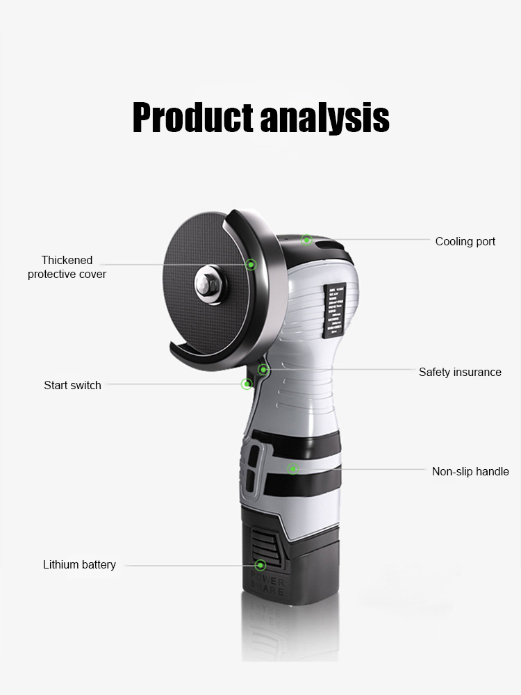 UL Safety Certified ⚡ 4-in-1 Mini Angle Grinder – Safe for Beginners! ✨