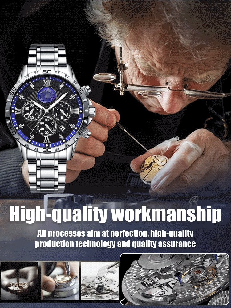 Direct from factory✨, men's multifunctional luminous waterproof watch—limited to 200 pieces.⌚️