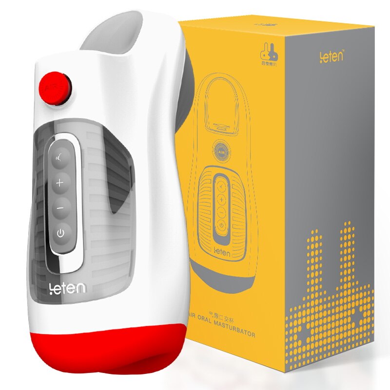 Leten Live Recording of YUI Hatano Oral Male Masturbation Cup