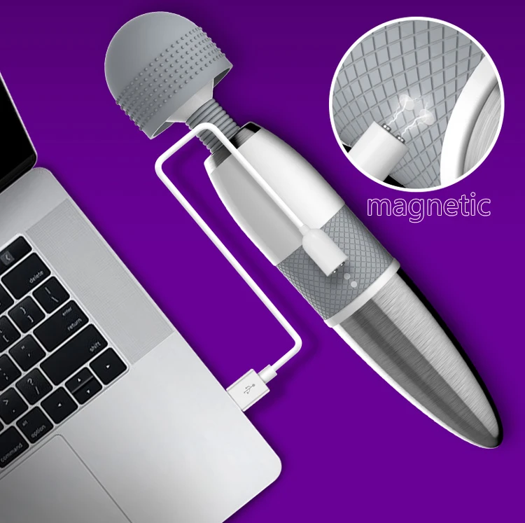 Leten Lightning AV Stick Massager Magic Vibrator