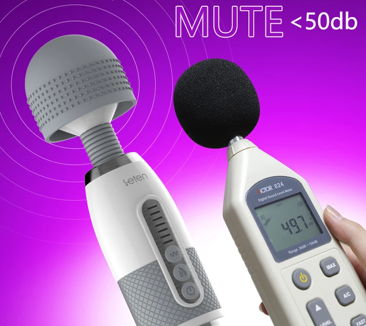 Leten Lightning AV Stick Massager Magic Vibrator