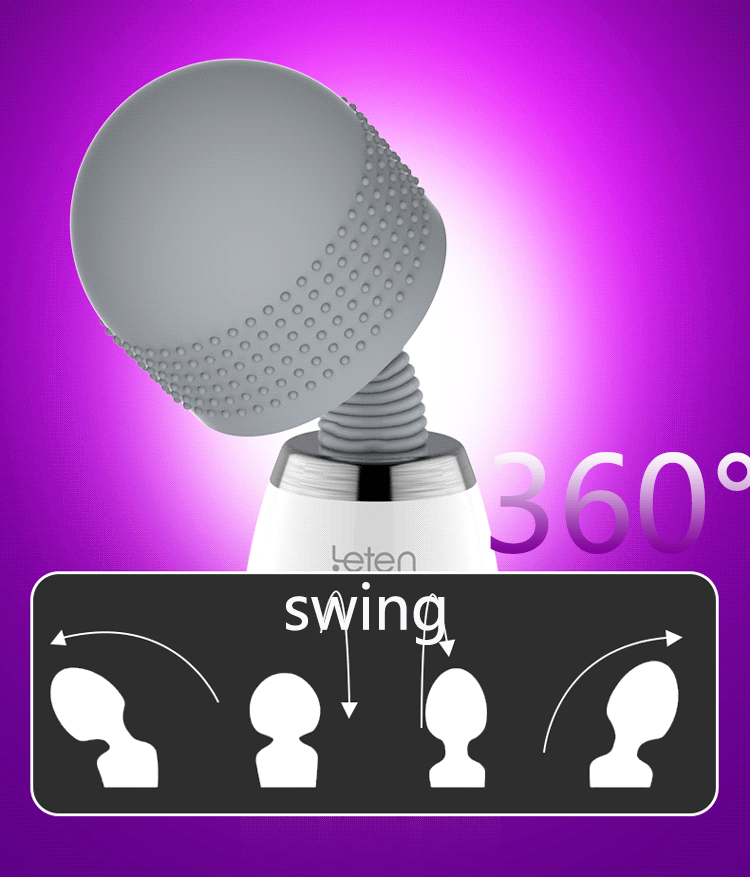 Leten Lightning AV Stick Massager Magic Vibrator