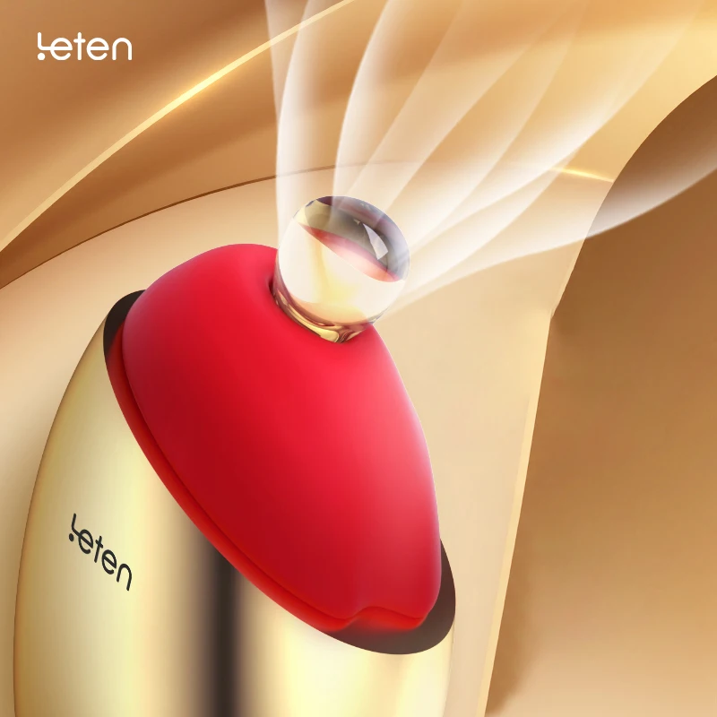 Leten Portable Variable Sucking Golden Egg Masturbator