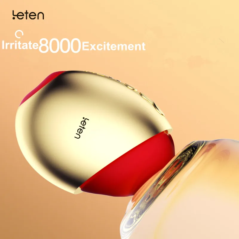 Leten Portable Variable Sucking Golden Egg Masturbator