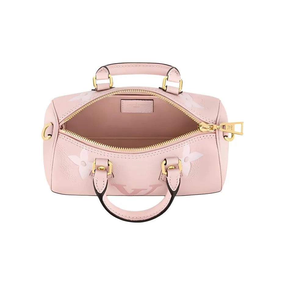 【#532】Pre-owned Louis Vuitton Papillon Pink  Calfskin Shoulder BagsBJ11021L04098 