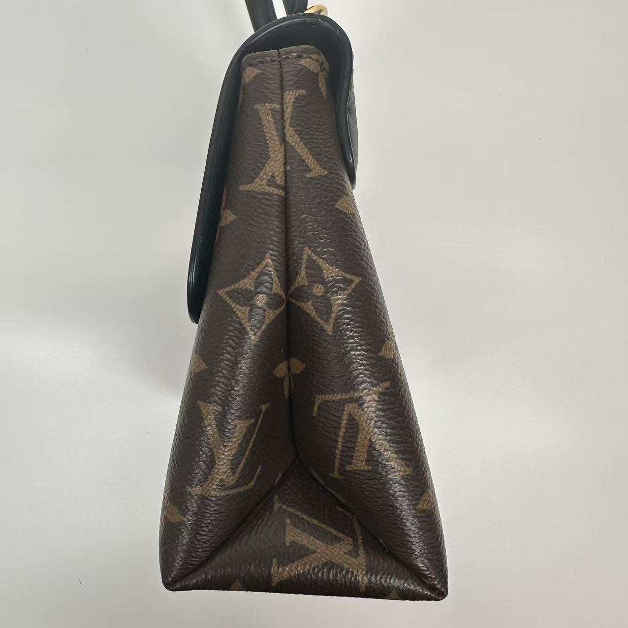 【#503】Pre-owned Louis Vuitton Locky BB Monogram Black Calfskin  Canvas&Calfskin Shoulder BagsBJ1101904065 