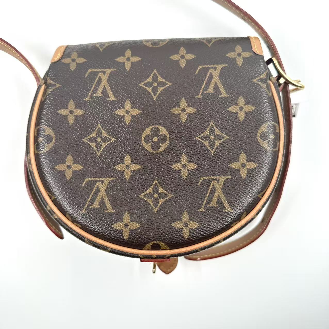【#518】Pre-owned Louis Vuitton Tambourin Monogram  Canvas Shoulder BagsBJ1101904080 