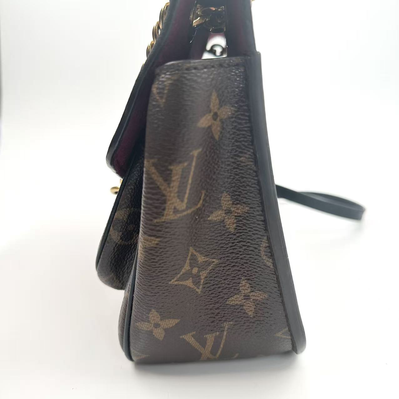 【#524】Pre-owned Louis Vuitton Passy Canvas Shoulder Bag BJ11021L04095 