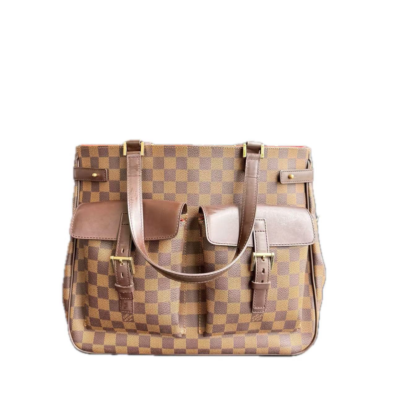【#458】Pre-owned Louis Vuitton Uzes MM Size Damier Canvas Tote Bags BJ1100304039 