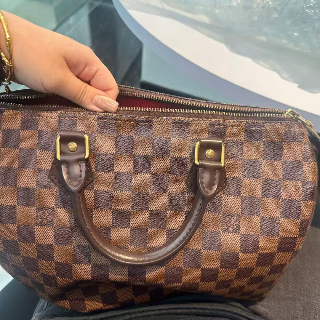 【#438】Pre-owned Louis Vuitton Speedy 30 Damiar Canvas Tote 【Deposit 120】【120/799】BJ1101204037