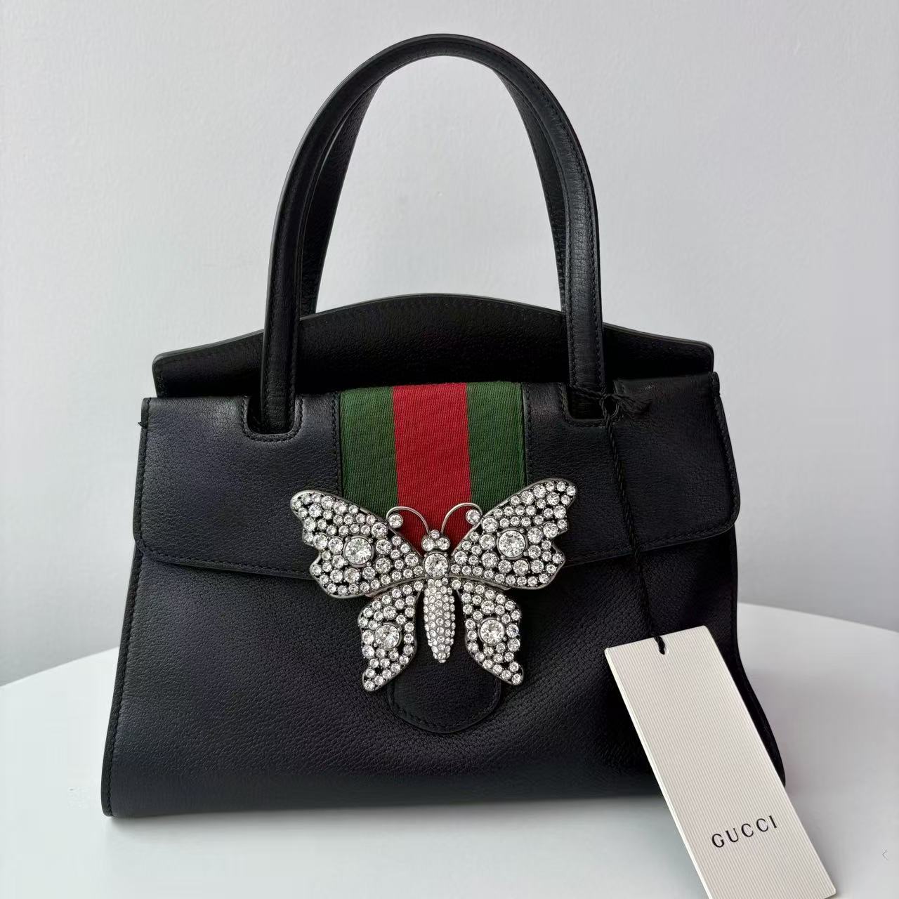 【#461】Pre-owned GUCCI Totem Medium Size Calfskin Tote Bags BJ1101604038 