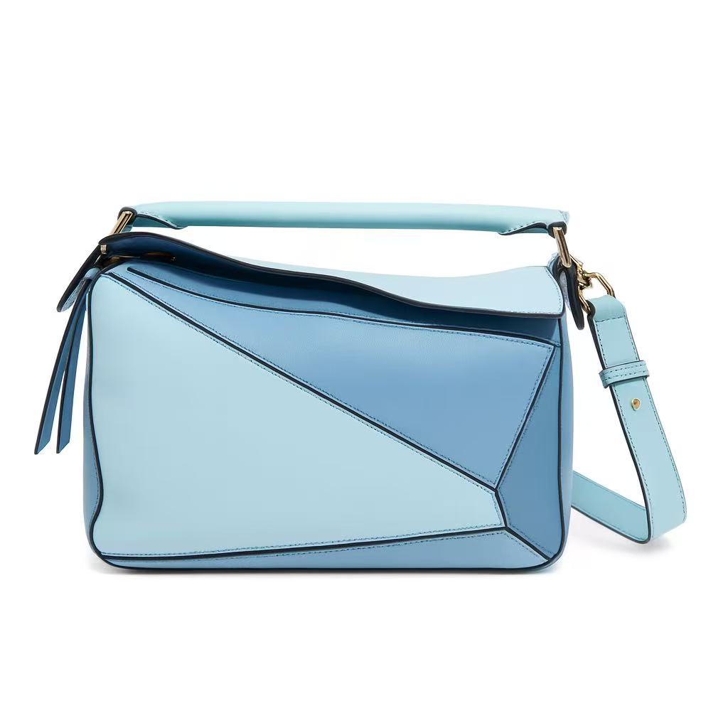 【#496】Pre-owned Loewe Puzzle Small Size Calfskin Tote Bags BJ110990406 