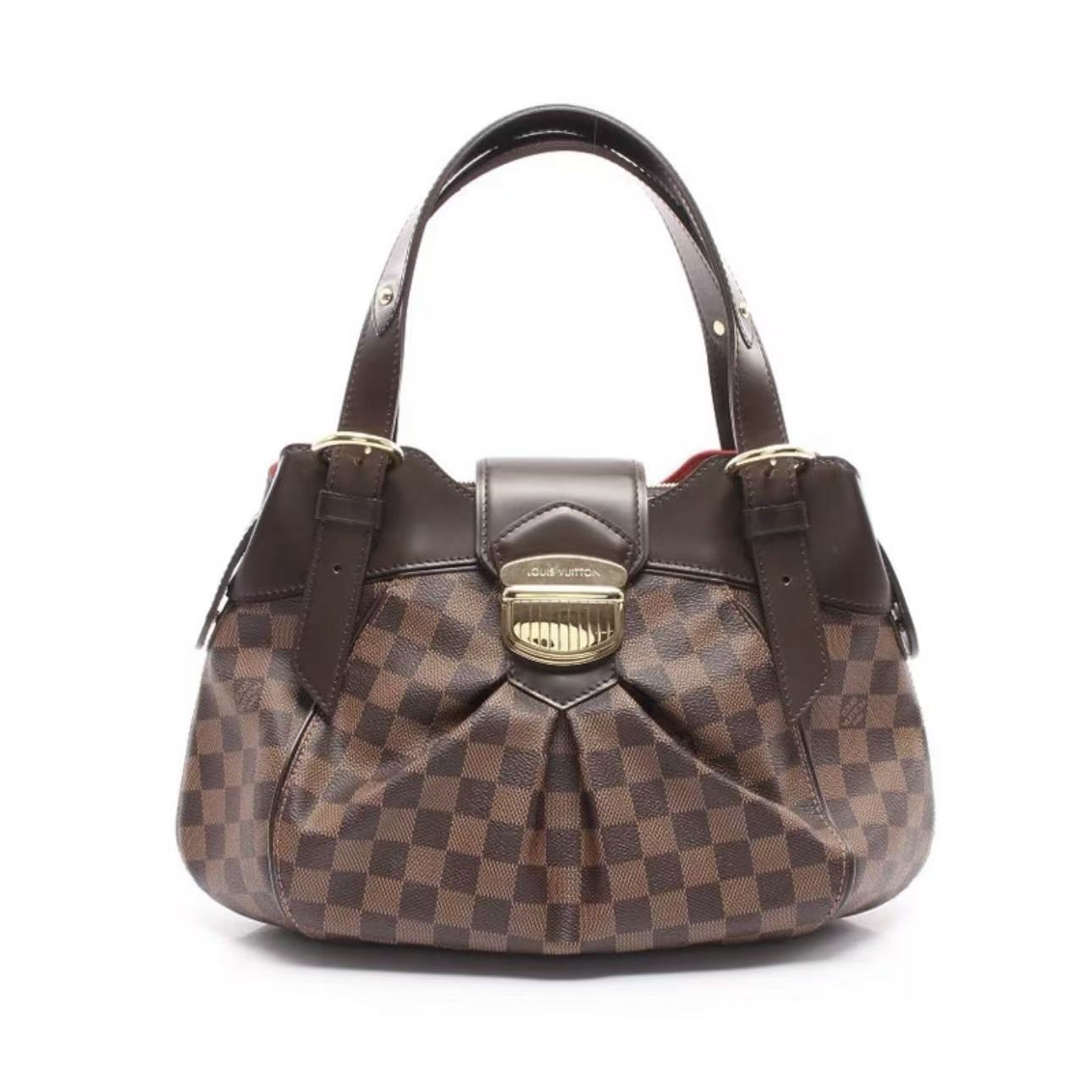 【#459】Pre-owned Louis Vuitton Sistina GM Size Damier Canvas Damier Canvas Tote Bags BJ1101004038 