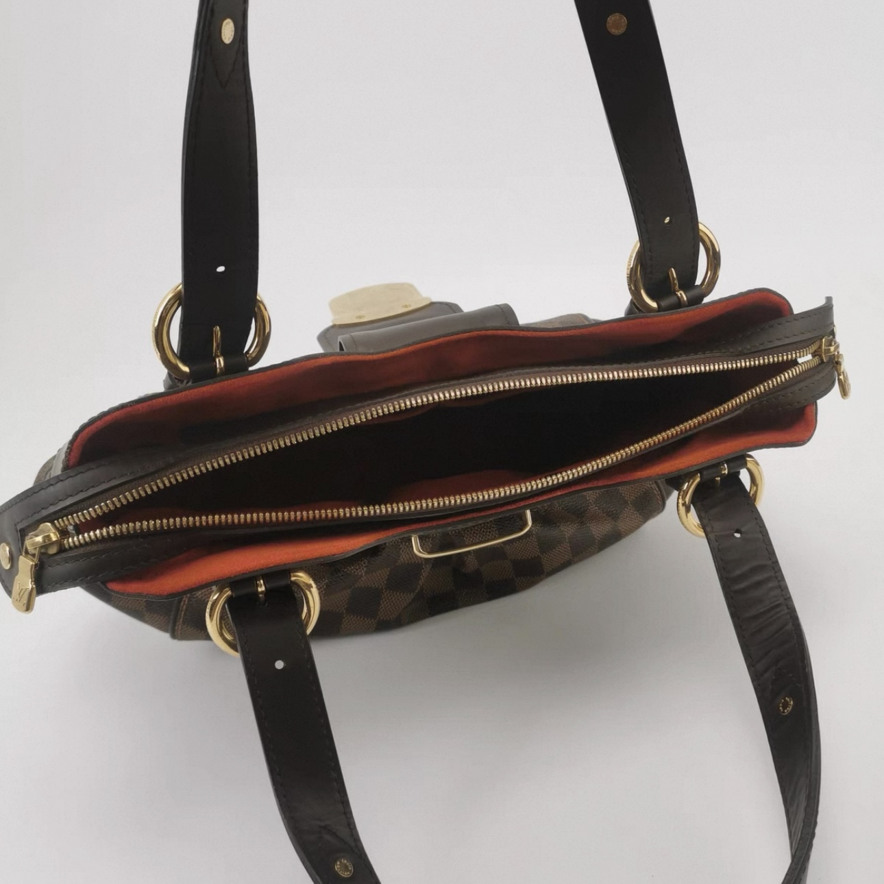 【#459】Pre-owned Louis Vuitton Sistina GM Size Damier Canvas Damier Canvas Tote Bags BJ1101004038 