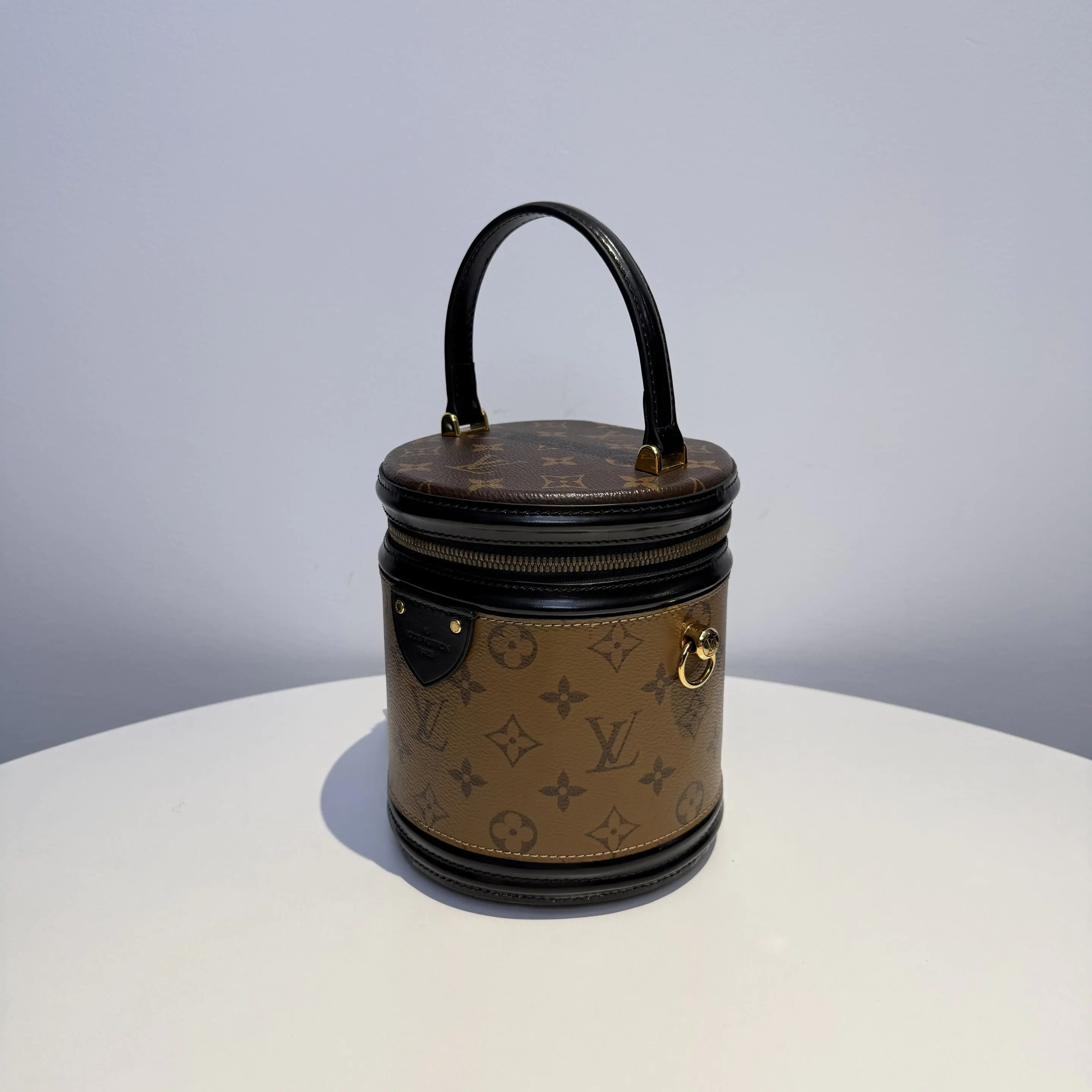 【#528】Pre-owned Louis Vuitton Cannes Micro Chip PM Size Shoulder Bag Canvas&Calfskin  BJ11021L0409