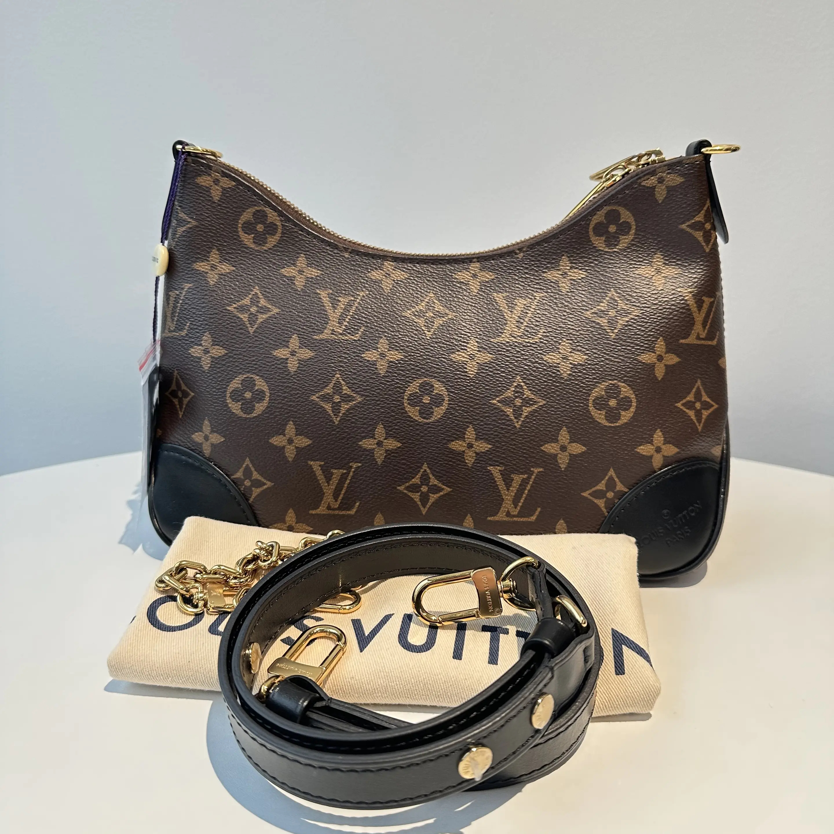 【#552】Pre-owned Louis Vuitton Boulogne Shoulder Bag Monogram canvas Shoulder Bag BJ110MC05014 