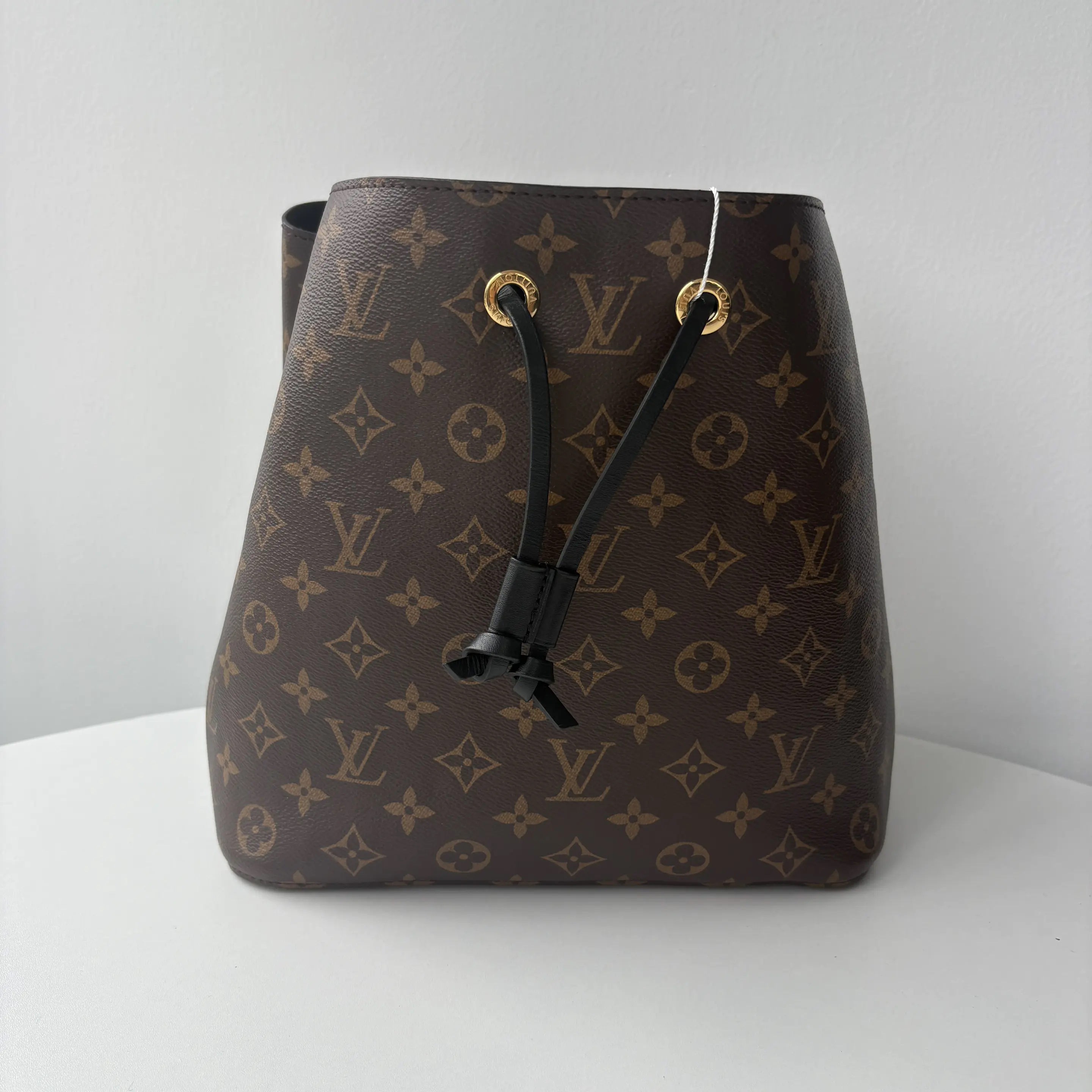 【#515】Pre-owned Louis Vuitton Neonoe Black Canvas Shoulder Bags BJ110MC04075 