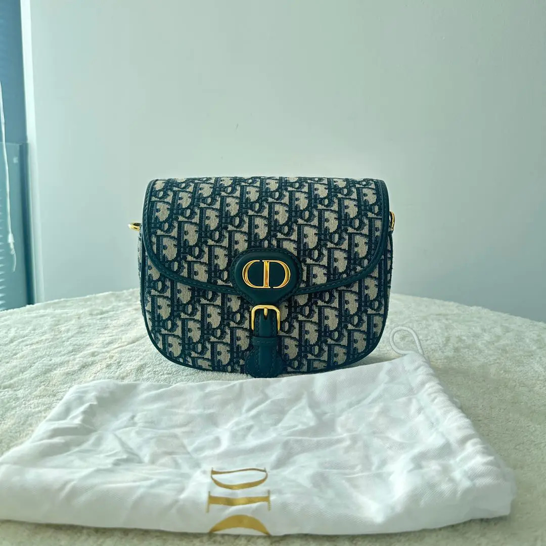 【#529】Pre-owned DlOR Bobby  Canvas Shoulder Bags BJ1109904092
