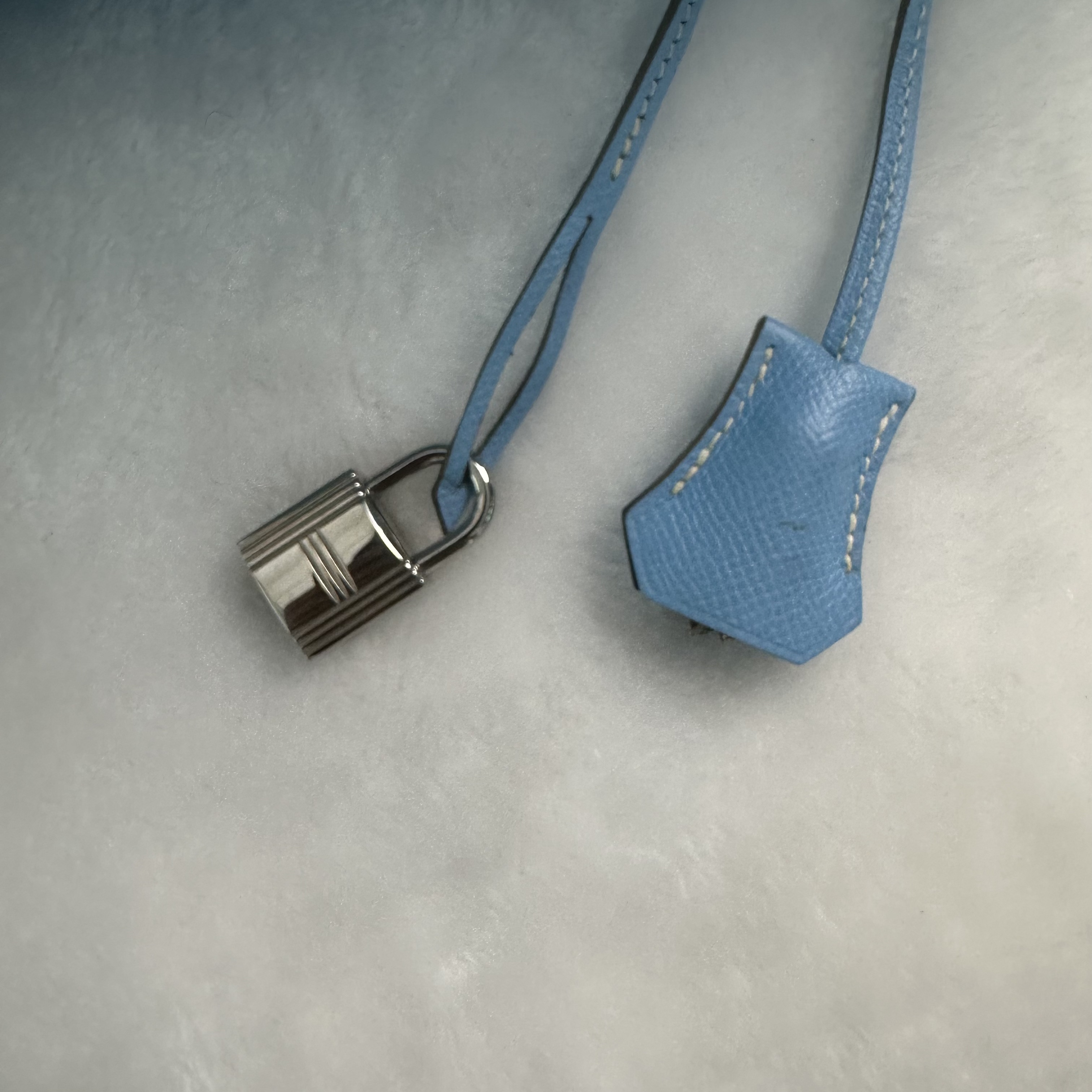 【#569】Pre-owned Hermes Birkin 30 Blue Epsom M 2011 