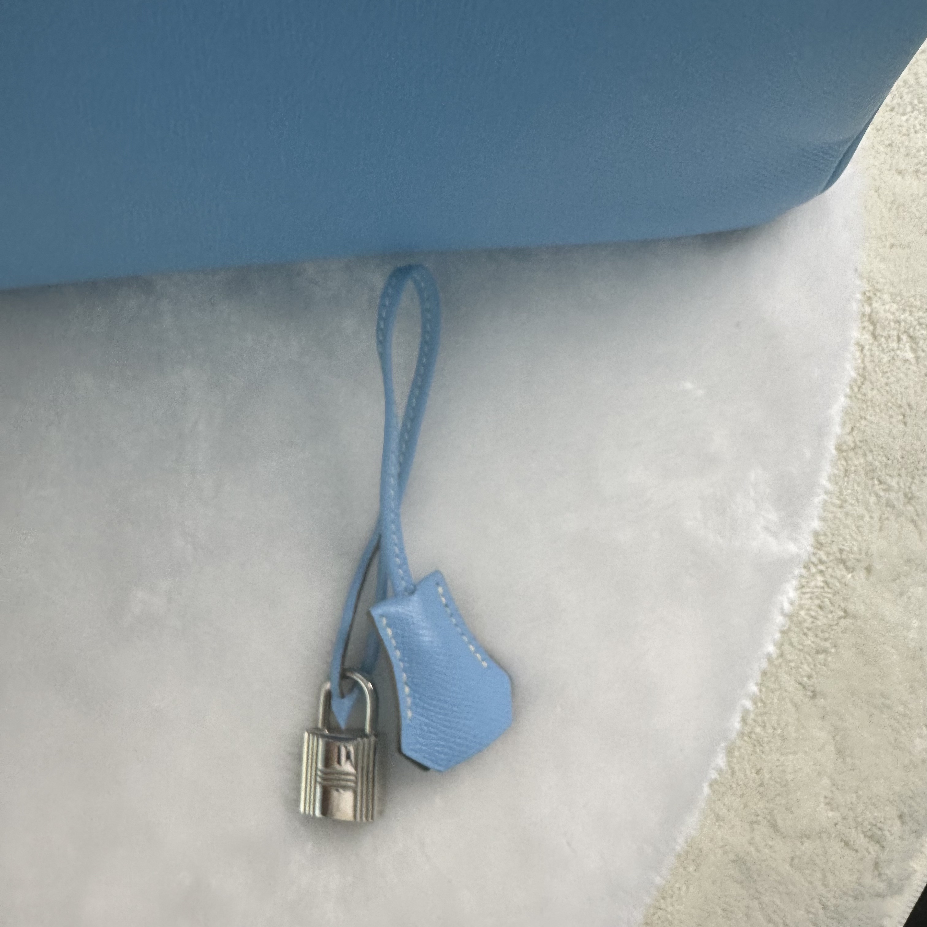 【#569】Pre-owned Hermes Birkin 30 Blue Epsom M 2011 