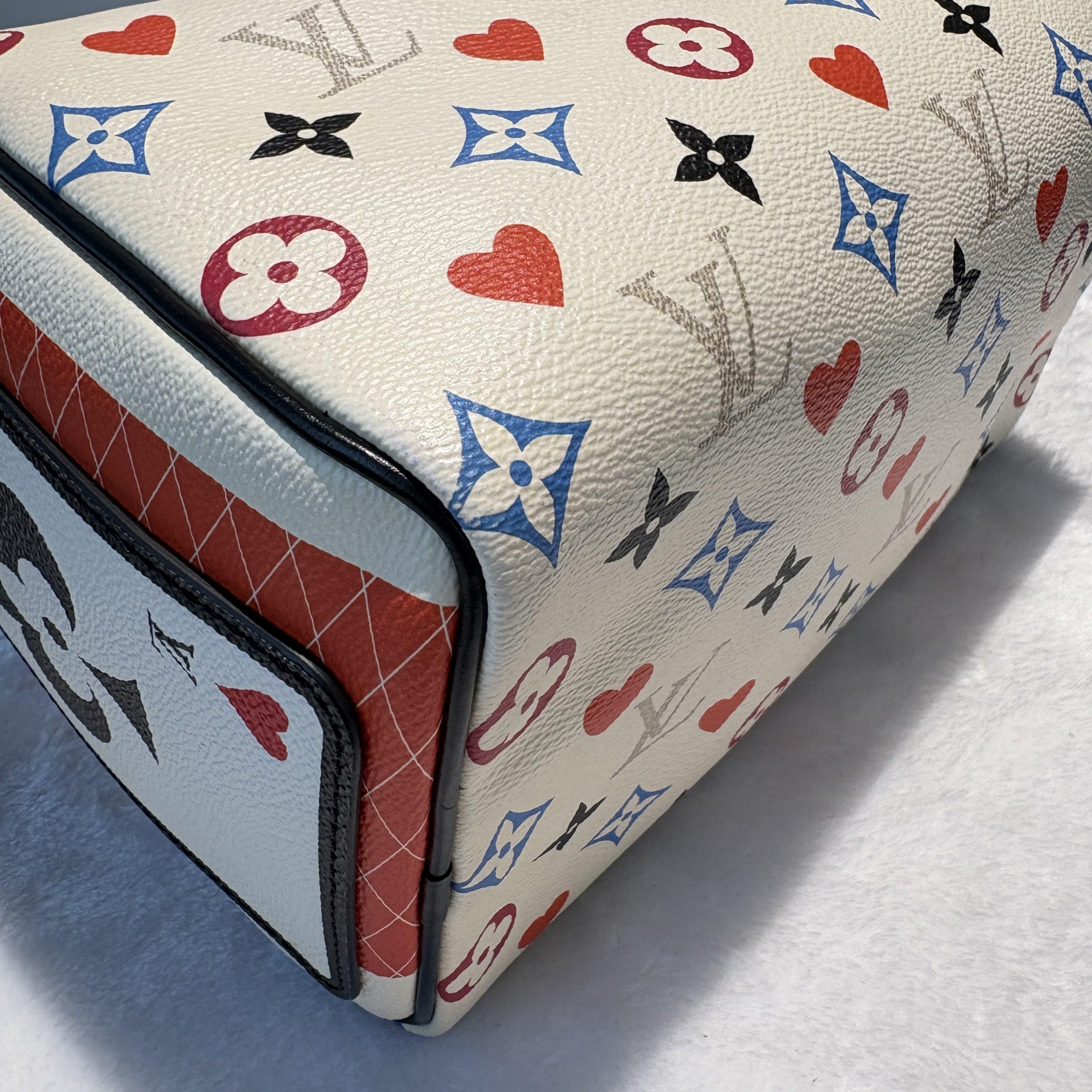 【#590】Pre-owned LouisVuitton Speedy 25 Game On Canvas Shoulder Bag BJ110210409 