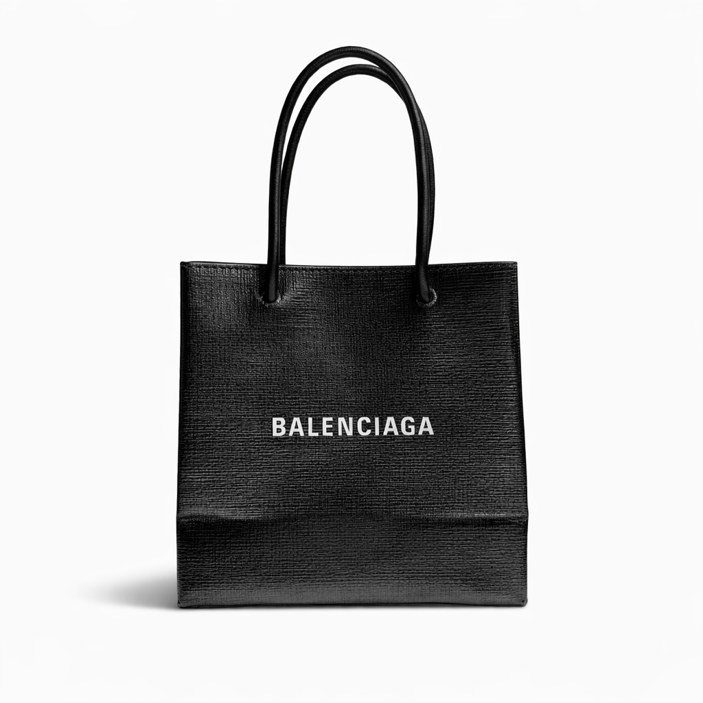 【#764】Pre-owned Balenciaga Black Calfskin Tote Bag BJ1109904030