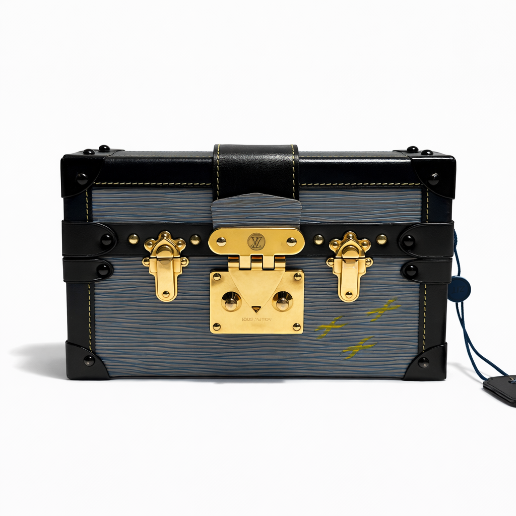 【#779】Pre-owned Louis Vuitton Petite Malle Epi Shoulder Bag BJ1109904060