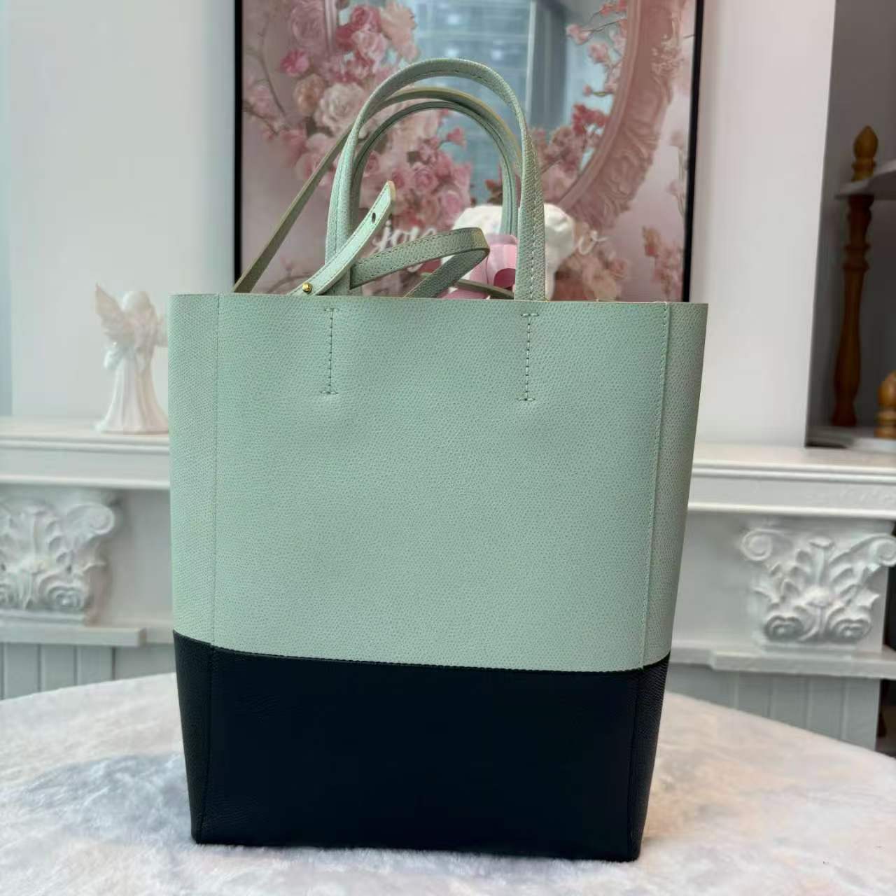 【#694】Pre-owned Celine Cabas Small size Calfskin HandBag BJ1109904020