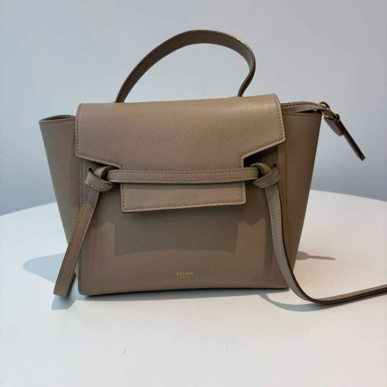 【#651】Pre-owned Celine Belt Bag Nano Cross Body Bag BJ1101904045