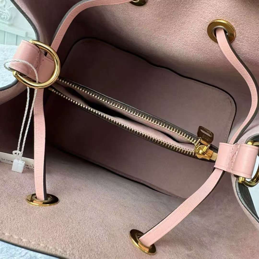 【#752】Pre-owned Louis Vuitton Neonoe Pink Monogram Canvas Medium Shoulder Bag BJ1101704085