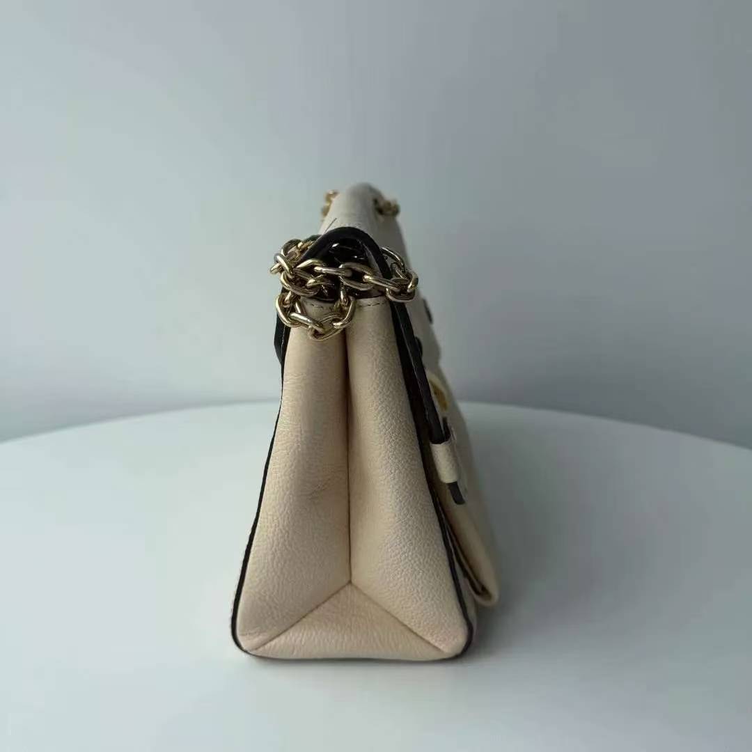 【#794】Pre-owned Louis Vuitton Vavin White Small Canvas Crossbody Bag BJ1101904052