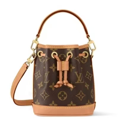 【#731】Pre-owned Louis Vuitton Noe Brown Monogram Canvas BB Crossbody Bag BJ1109904072